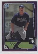 2015 Bowman Chrome Prospects Purple Refractor /250 Casey Gillaspie #BCP216 z6b