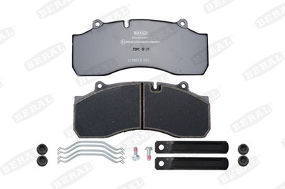 BERAL Bremsbelagsatz Scheibenbremse BCV29143TK FER9569PC für IVECO PA