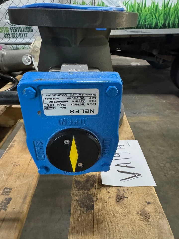 6" 150 RF FP JAMESBURY XTREME BALL VALVE VA19A & D CS BODY W GEAR - Image 4 of 4