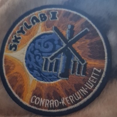 NASA Skylab I Patch Astronauts Conrad Kerwin Weitz Space Program