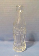 Coca-Cola Miniature Glass Bottle Clear Coca-C...