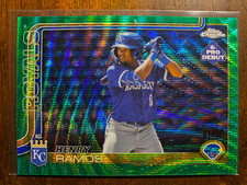 2025 Topps Pro Debut Chrome Henry Ramos #PDC-198 Green Wave Refractor /99