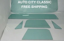 Ford Econoline Pickup Glass 1961 - 1967 Windshield Vent Door Flat Center Back