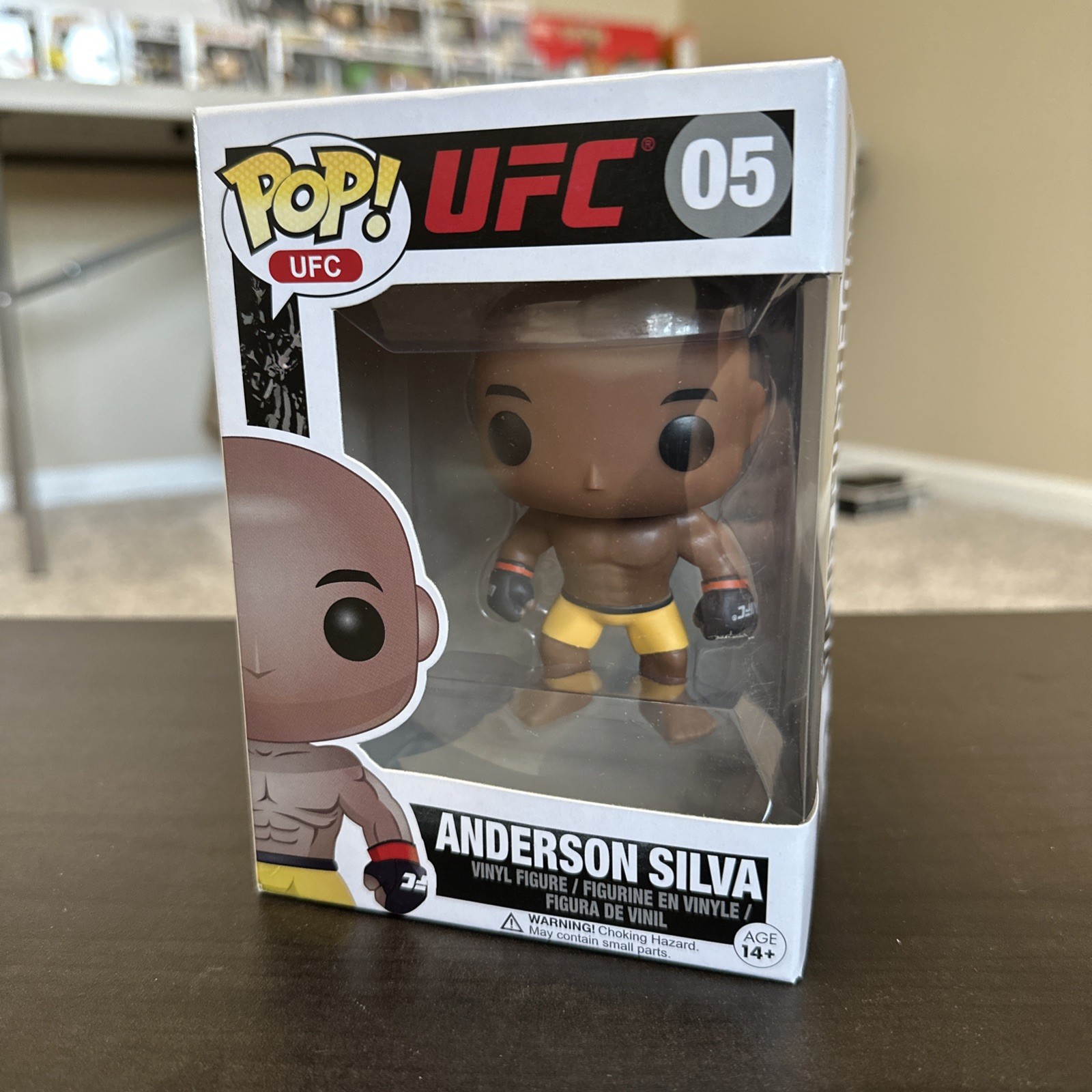 Funko Pop! Vinyl Anderson Silva UFC #05 Sports Theme Vinyl F