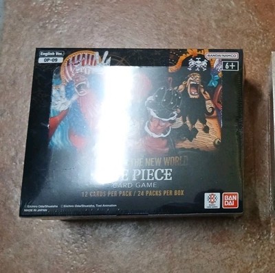 One Piece TCG OP-09 OP09 Sealed 1 Box In Hand Fast Ship
