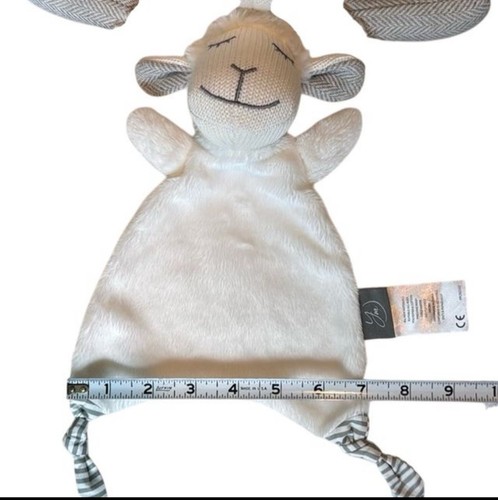 Yuppie Mommy Lovey 🐑 Conjunto de manta de seguridad de cordero amapola y pipa oveja felpa bebé - Imagen 7 de 7