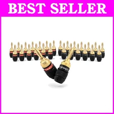 Speaker Cable Deadbolt Banana Plugs - 14 pairs