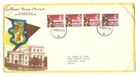 SINGAPORE MALAYA 1959 Statehood on fdc from KUALA LUMPUR to USA @ 22c rate.