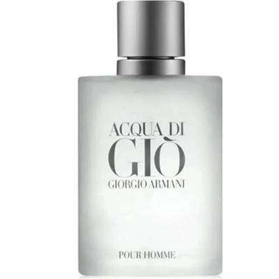 Aqua Di Gio By Giorgio Armani Men's Cologne EDT Spray 3.4 Oz (New And Sealed)