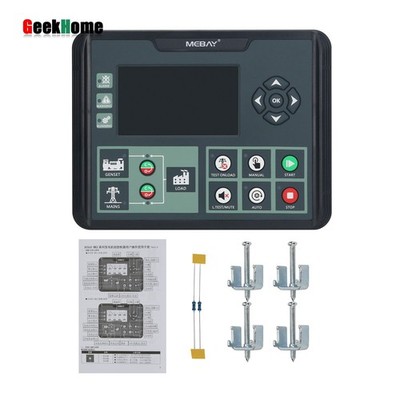 DC62DR Diesel Genset Controller Generator Controller w/ Electric Supply Monitor