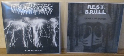 Agathocles / R.E.S.T.B.R.Ü.L.L.   Electrifarce / Heart Of Noise 7'' Grind / Noise