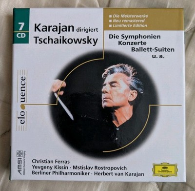 Herbert Von Karajan Conducts Tchaikovsky - Deutsche Grammophon 7CD Box Set 