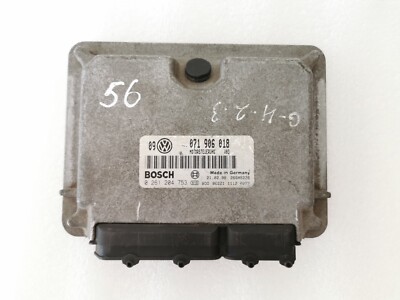 VW Golf 4 IV 2.3 V5 Motorsteuergerät Steuergerät Motor engine ECU 071906018