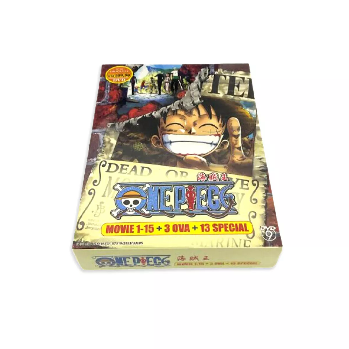 One Piece Anime DVD ( Episodes 1-1027 ) [3 Complete Boxset