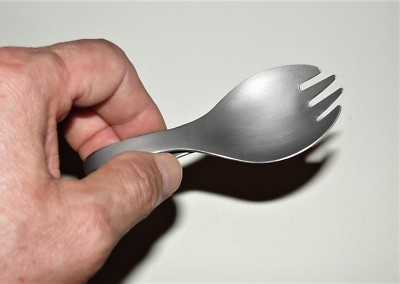 Snow Peak Key Ring Carry Titanium Spork Customized by Ti Rod