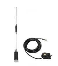 Dual Band Antenna UHF VHF Trunk Mount for Motorola Mobile Radio Mini-UHF BR180