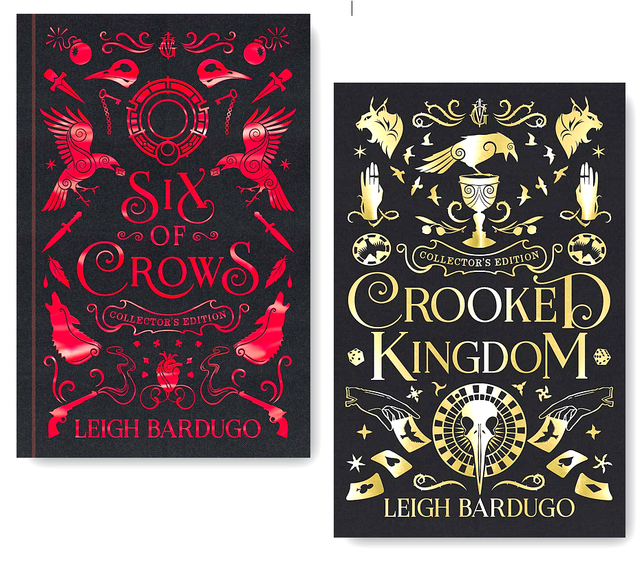 【Owlcrate】Six of Crows & Crooked Kingdom Six of Crows And Crooked Kingdom 2 Books Set NEW Hardcover