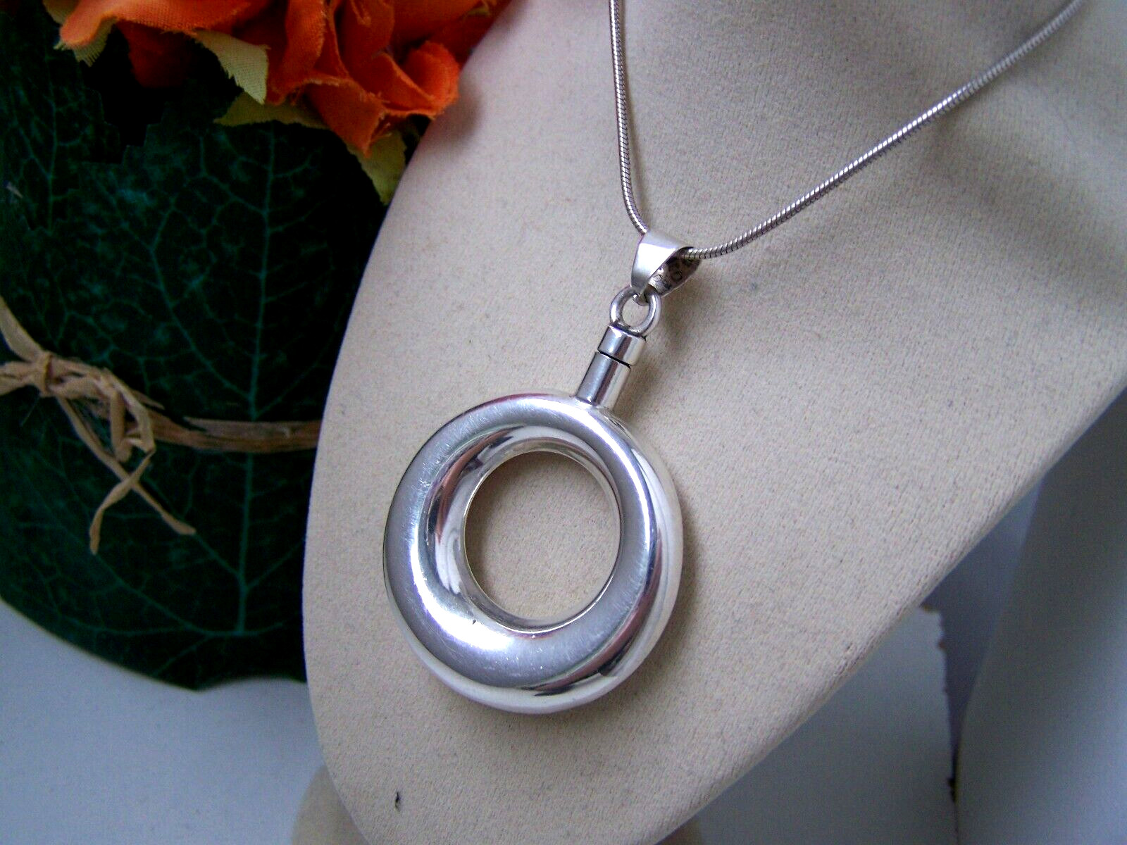 VINTAGE SOLID STERLING SILVER LARGE CHATELAINE PE… - image 10