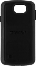 Funda Trident LG K4 Aegis para teléfono celular negra silicona amortiguador TPE