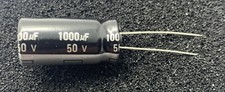 1000uf 50v Panasonic Capacitor X2 12.5mm x 25mm ECA-1HHG102 Uk Seller Free P+P