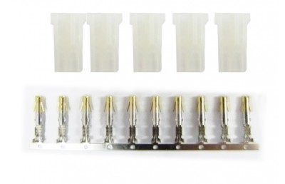 Jamara 33922 AMP Stecker+ Buchse Standard weiß 200St. 330927