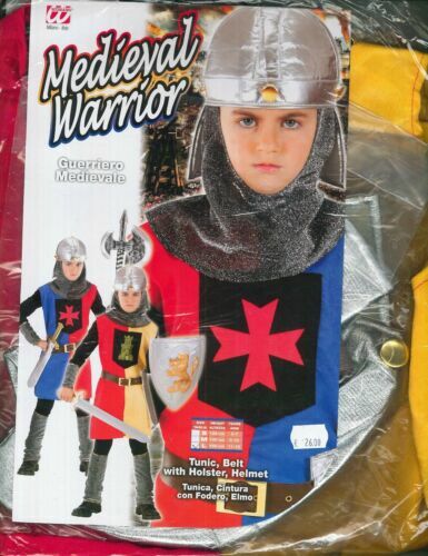 Costume Da Regina Medievale W MILANO Per Bambina - Abito Blu Con Corona, Per Carnevale E Feste - Foto 3