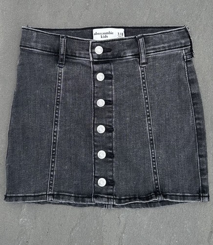 Abercrombie Kids Girls Skirt Size 7/8 Extra Small Jean Skirt Adjustable XS 7 8