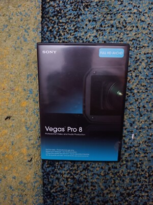 Sony Vegas Pro 8 Professional Video, Audio, and DVD Creation Vista XP SP2