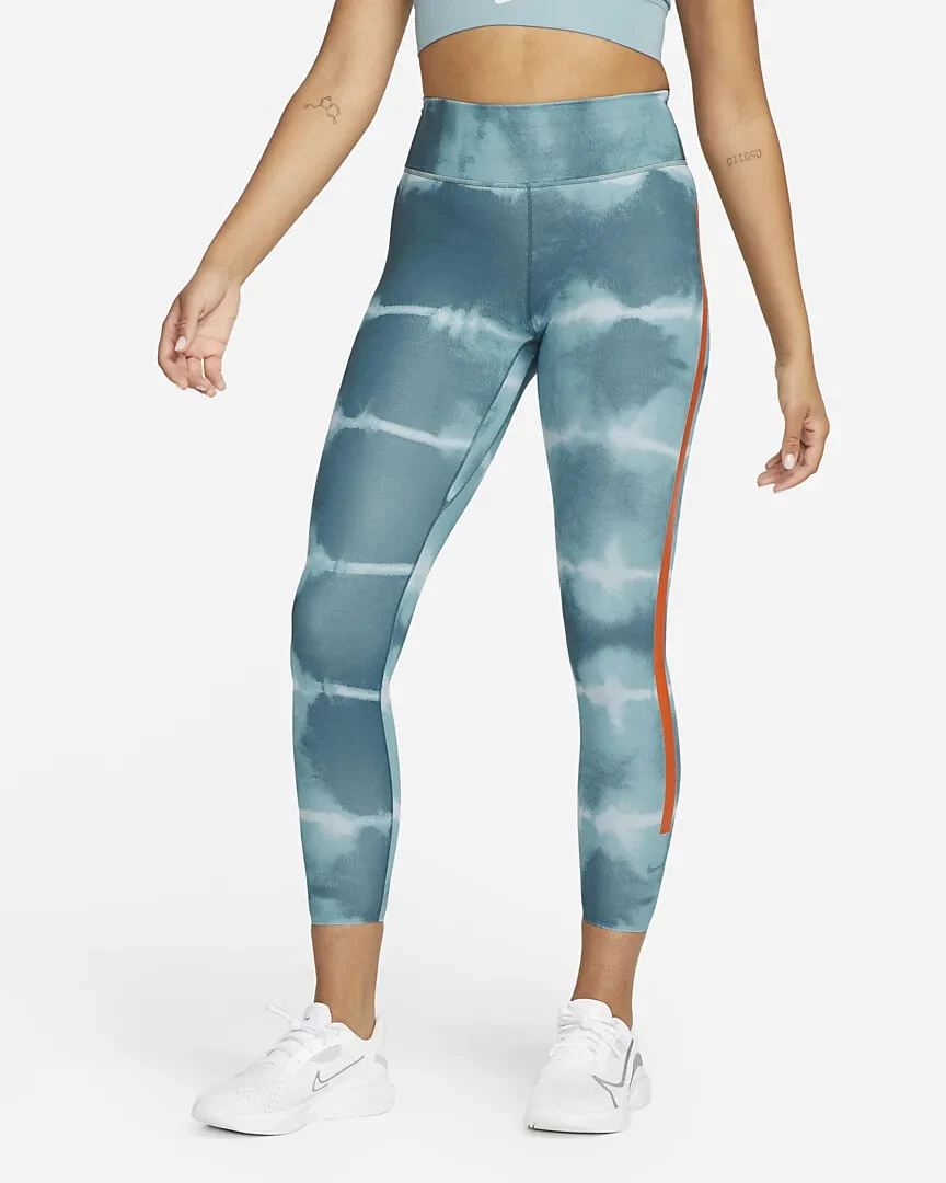 Blue and orange nike leggings cheap