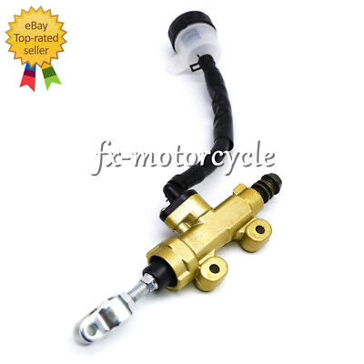 14mm Bore Rear Brake Pump Hydraulic Brake Master Cylinder Pump Fluid Pump Fuel