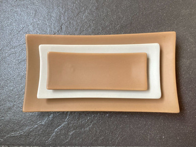 Set aus drei länglichen ''orientalisch'' - Knabbereien/Snack Beilagen unbenutzt portofrei UK