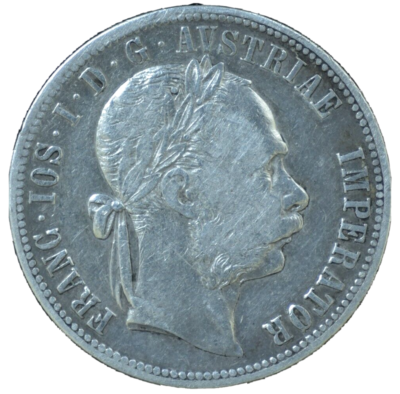 RARE 1879 AUSTRIA FRANZ JOSEPH 1 FLORIN - GREAT CONDITION COIN | eBay