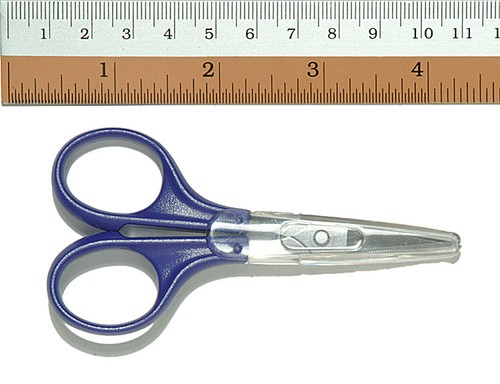 Double serrated Fine Tip Fly Tying Scissors hackles BH - Picture 3 of 4