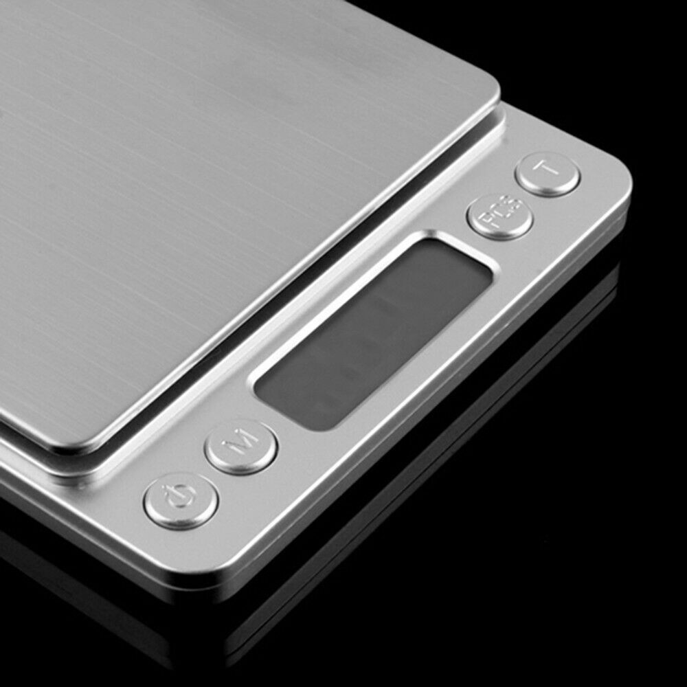 Digital Weight Scale Kitchen Jewelry Gold Grain Food MiniSize Gram 2000g X 0.1g - Foto 6