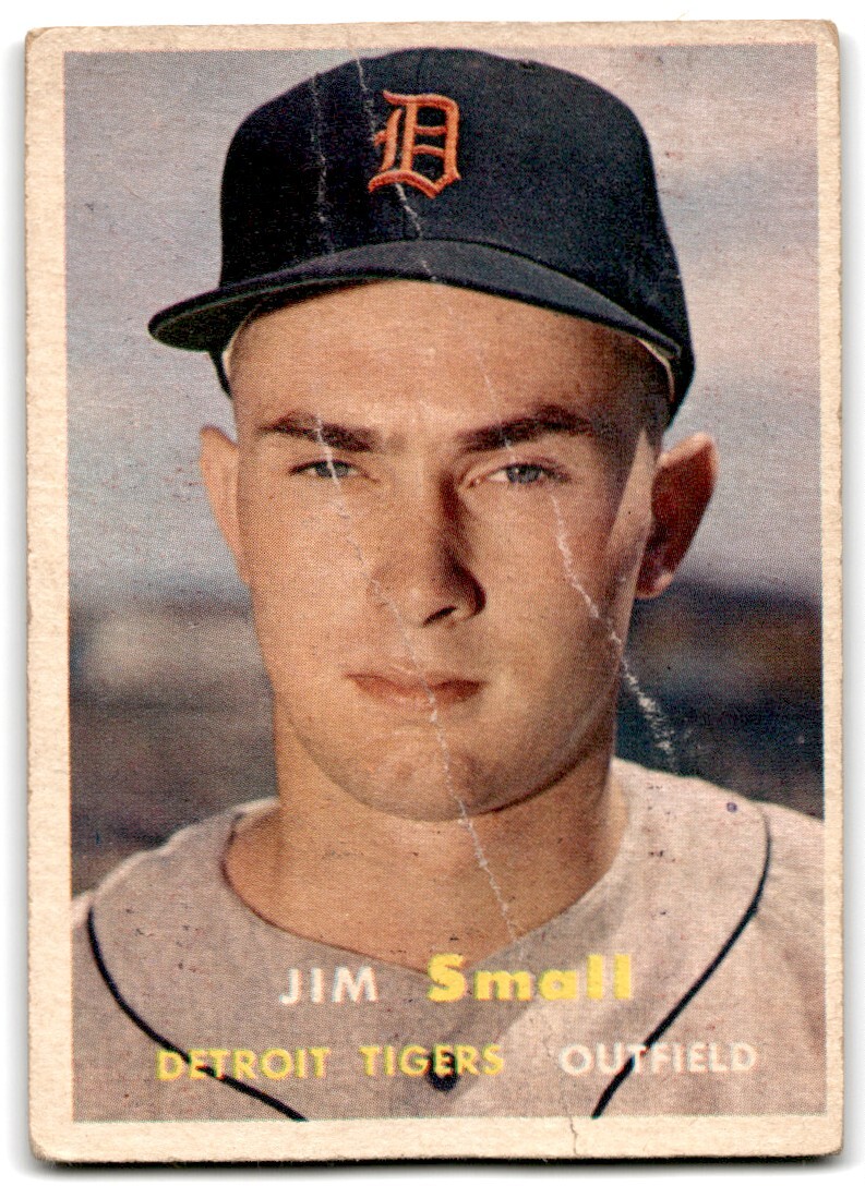 1957 Topps (C) Jim Small Detroit Tigers #33 | eBay
