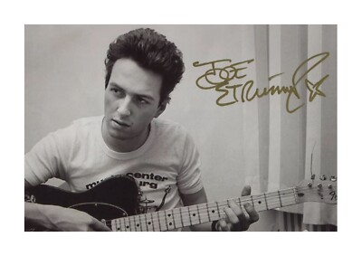 Joe Strummer The Clash 5 A4 mounted poster Choice of frame