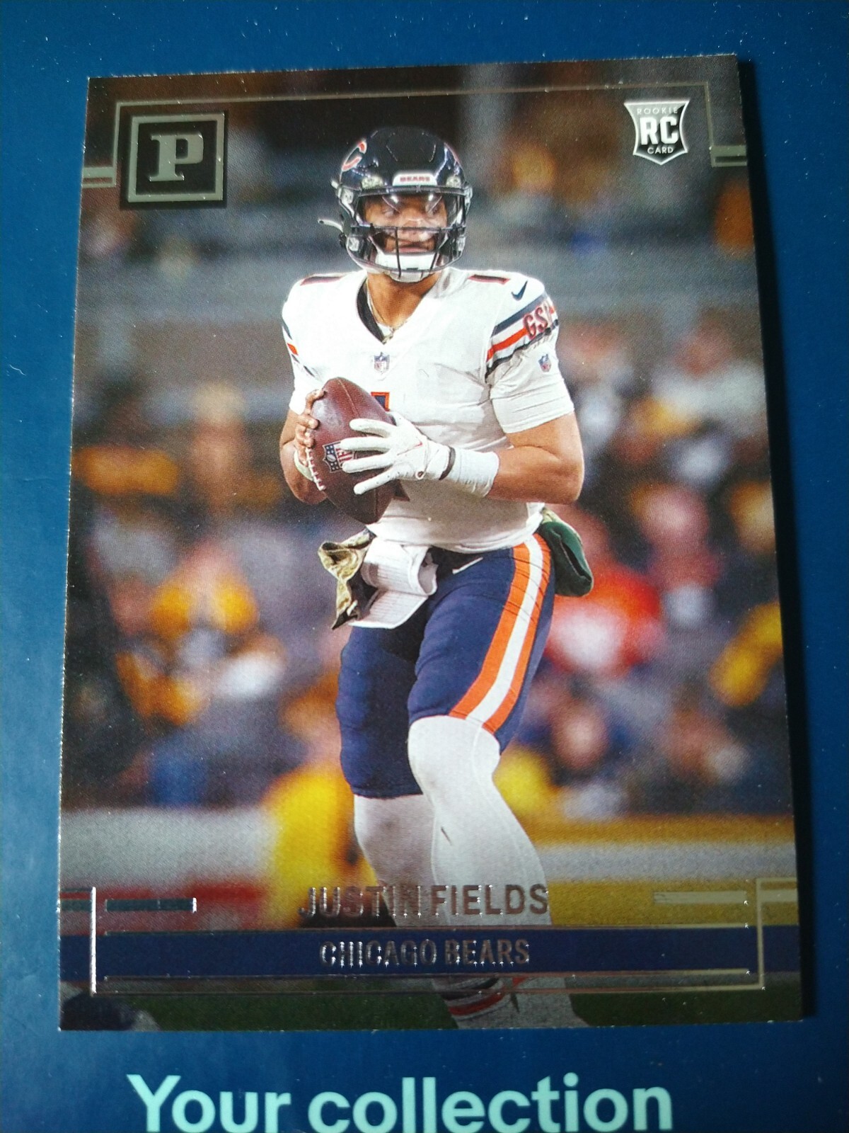 2021 Panini Chronicles Panini Justin Fields #PA-4 Bears Rookie RC