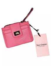 NWT Juicy Couture Mini Wallet Pink Coin Purse Y2k Cute 2000’s Style