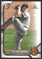 William Kempner #BD-3 2022 Bowman Draft San Francisco Giants