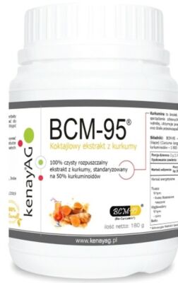 BCM-95  CURCUMA CURCUMIN EXTRACT 95% ECO Arjuna 180 GRAMM PULVER