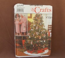 Simplicity Crafts Christmas Decorations Uncut Pattern 9348
