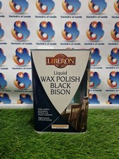 Liberon 070733 Liquid Wax Polish Black Bison Clear 5 litre Antique Pine M (11)