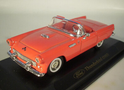 Yatming 1/43 Ford Thunderbird Roadster / Cabrio 1955 rot OVP #6737