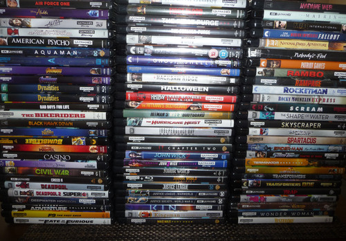 UPDATED 3/1/26 - 4K movies pick & choose LOT (4K Ultra HD) NICE discs