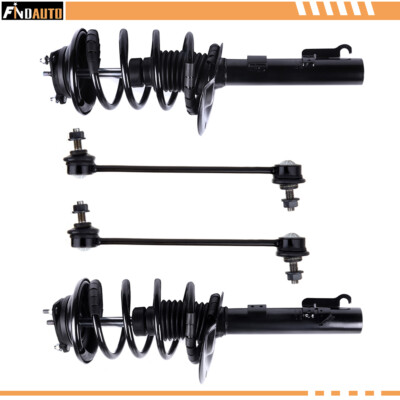 Front Complete Strut Assembly Sway Bar link Kit For 2008-2011 Ford Focus