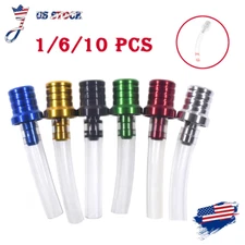 Fuel Gas Cap Cover Air Vent Tube Breather For Pit Dirt Bike Motorcycle ATV 10Pcs
