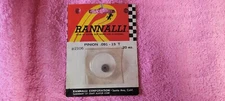 RANNALLI 15 Tooth Brass Slot Car Pinion Gear .091" Original Package #2106 Sealed