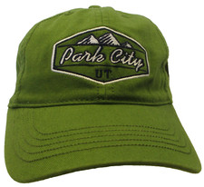 Park City Utah Hat Youth Kid's Size 4 - 6 aprox Cotton Unisex Cap   frng