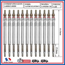 Bougies de préchauffage Peugeot 404