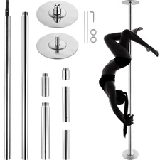 Uimoso Professional Spinning Static Dancing Pole Portable Removable Fitness Kit